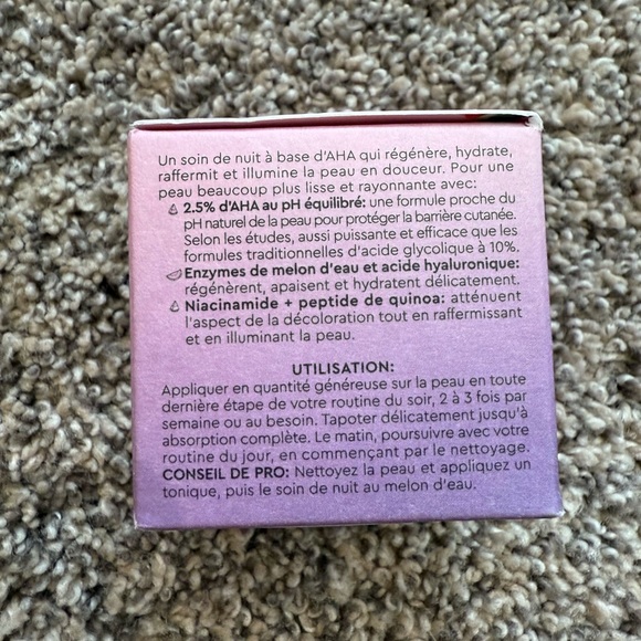 NEW Glow Recipe watermelon glow AHA night treatment - Picture 4 of 5